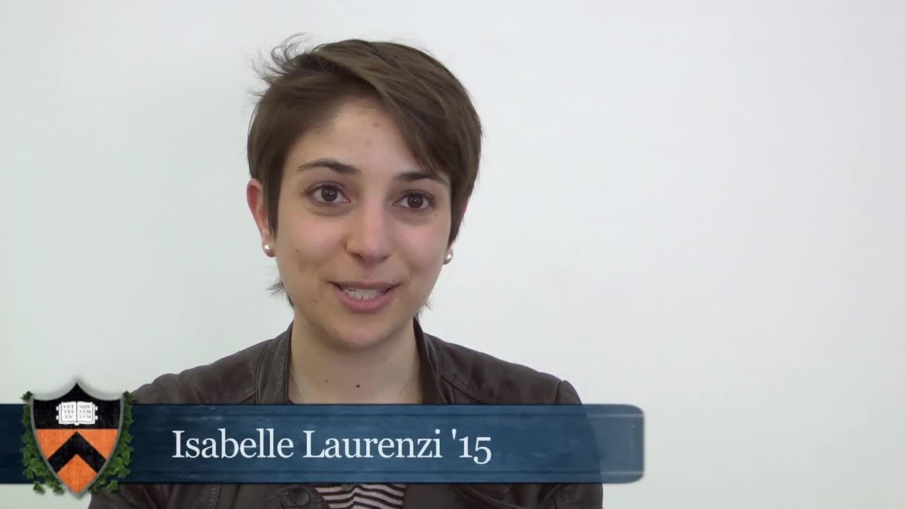 Isabelle Laurenzi ‘15, Religion Major, Creative Writing Thesis