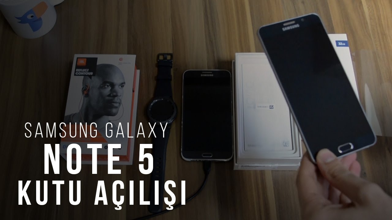 Samsung Galaxy Note 5 Kutu Açılışı