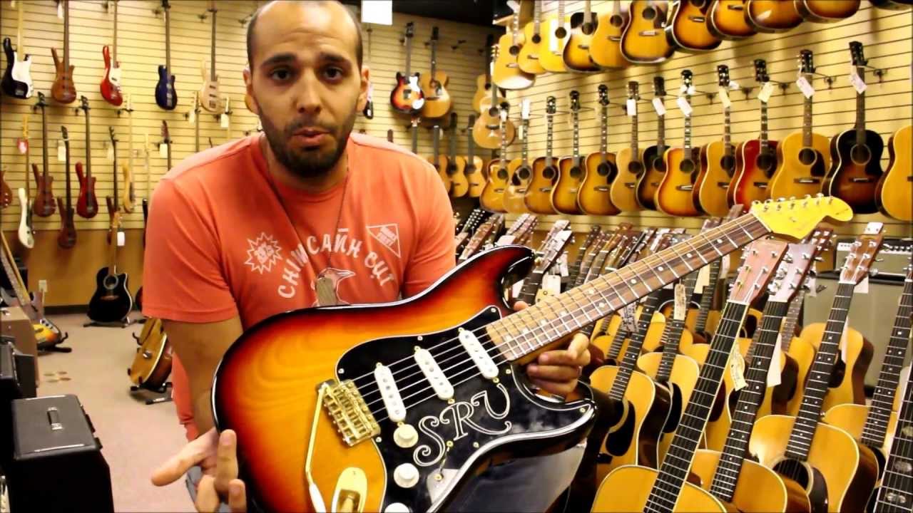 Mystery Stevie Ray Vaughn guitar here at Norman's Rare Guitars