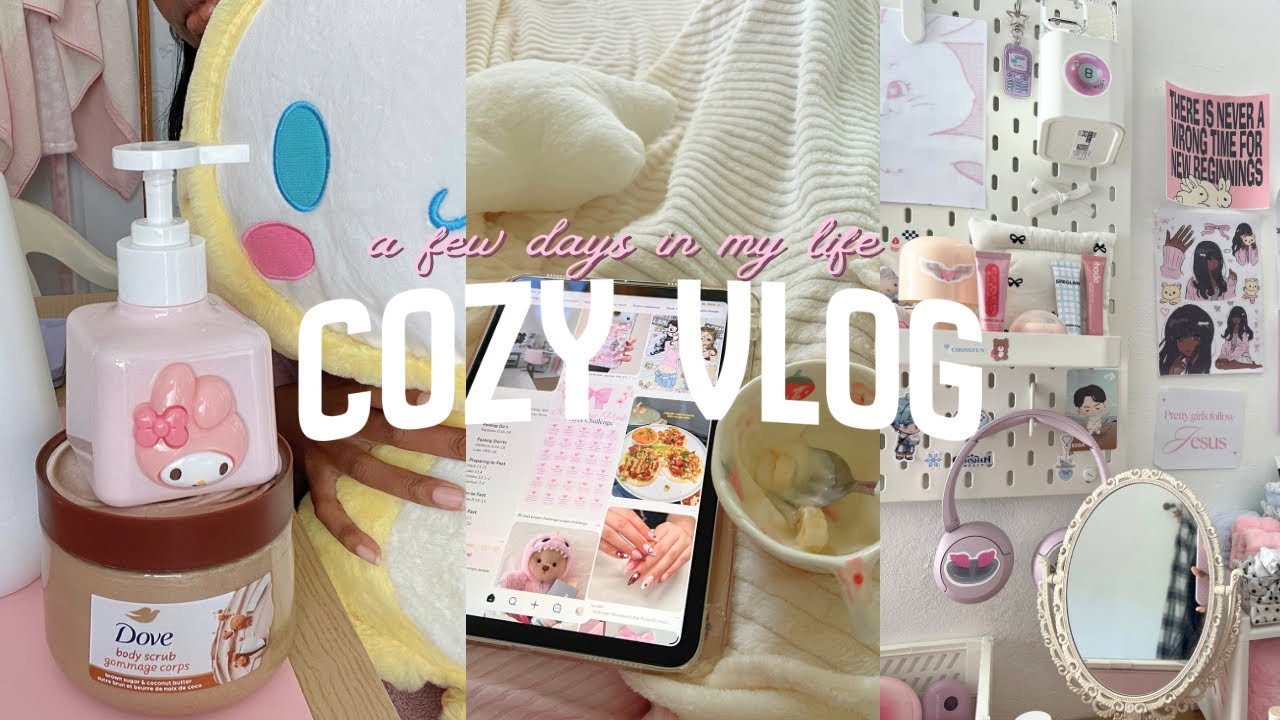 Уютный интровертный видеоблог 🧸🍓 | Несколько дней из моей жизни