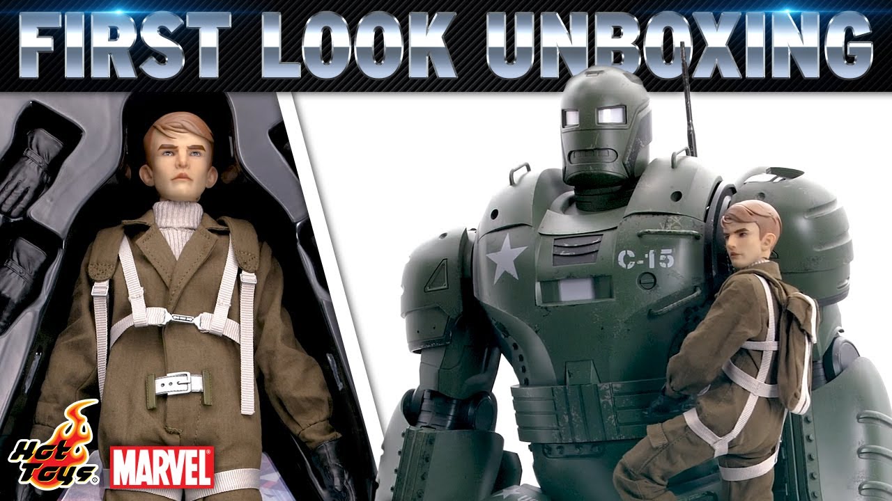 Hot Toys Steve Rogers & Hydra Stomper Marvel's What If Figure Unboxing | First Look
