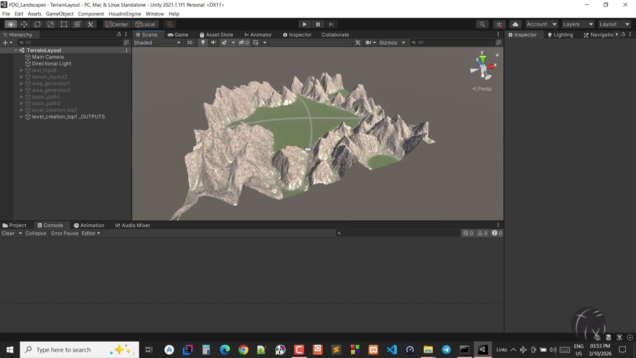 Technical game environment creation