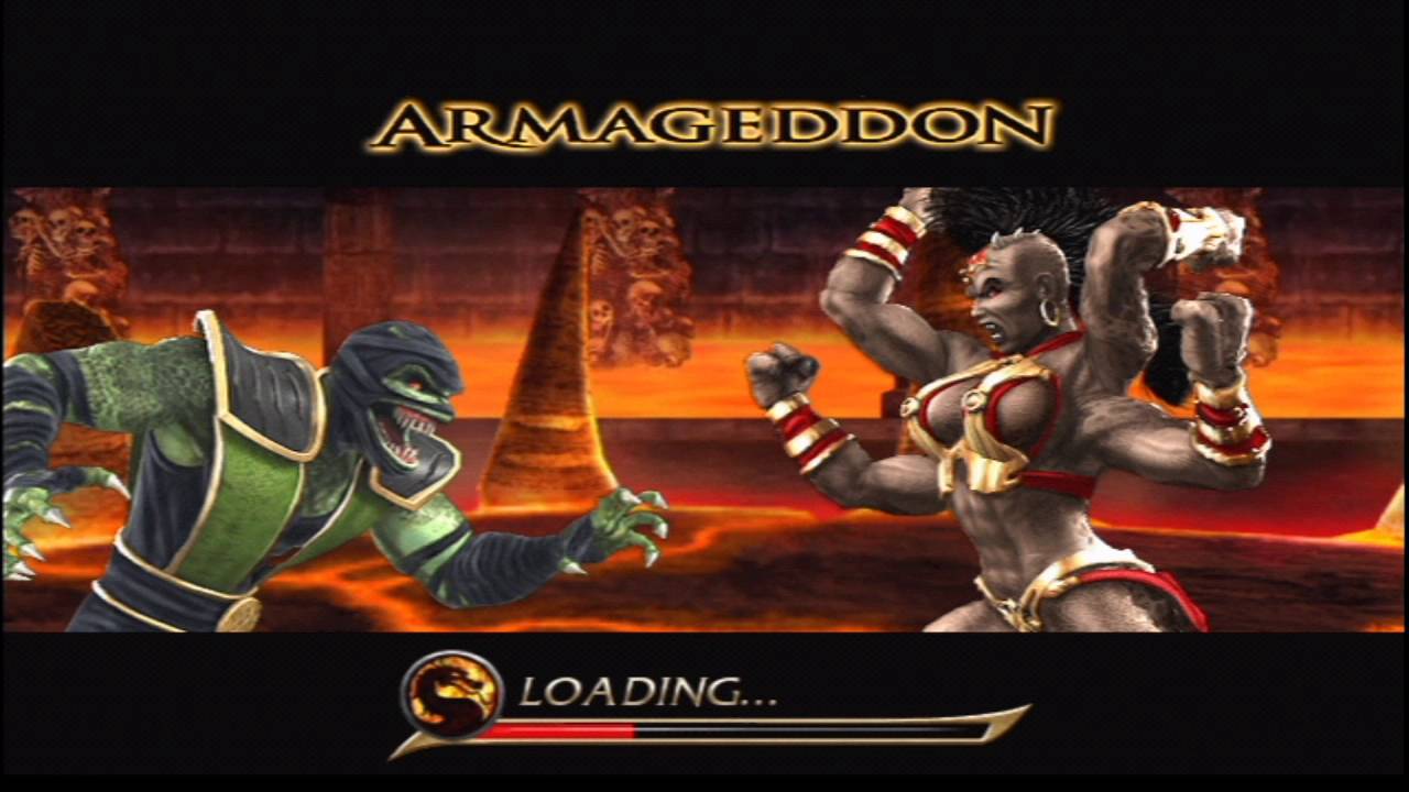 Mortal Kombat: Armageddon (PlayStation 2) Arcade as Reptile