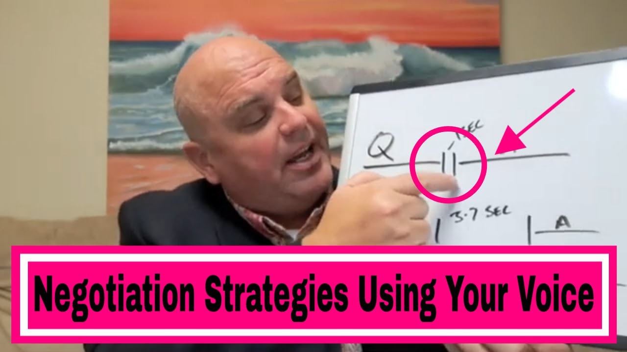 Negotiation Strategies - How To Negotiate Using Timing And Voice (Part 2)