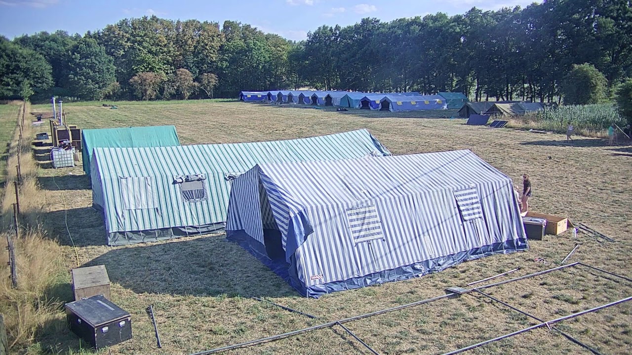 Chiro Sleidinge - Kamp 2018 - Timelapse opzet