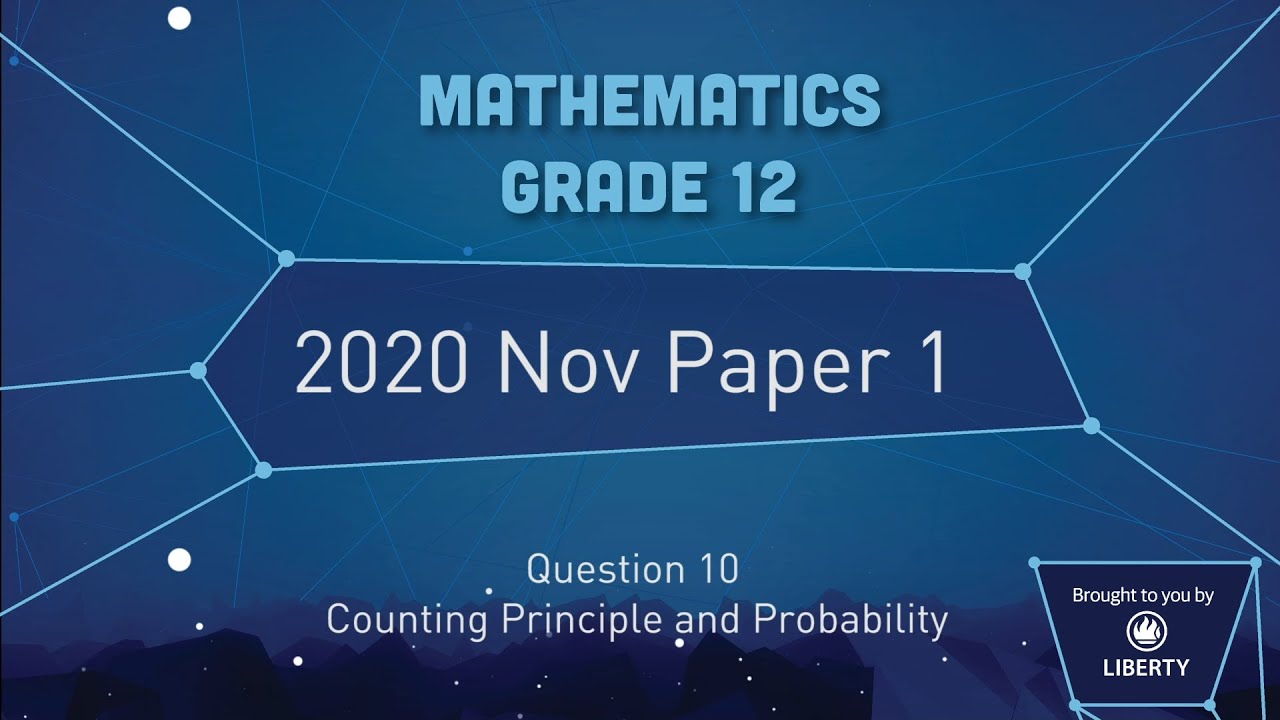 2020: Maths (Paper 1): Question 10