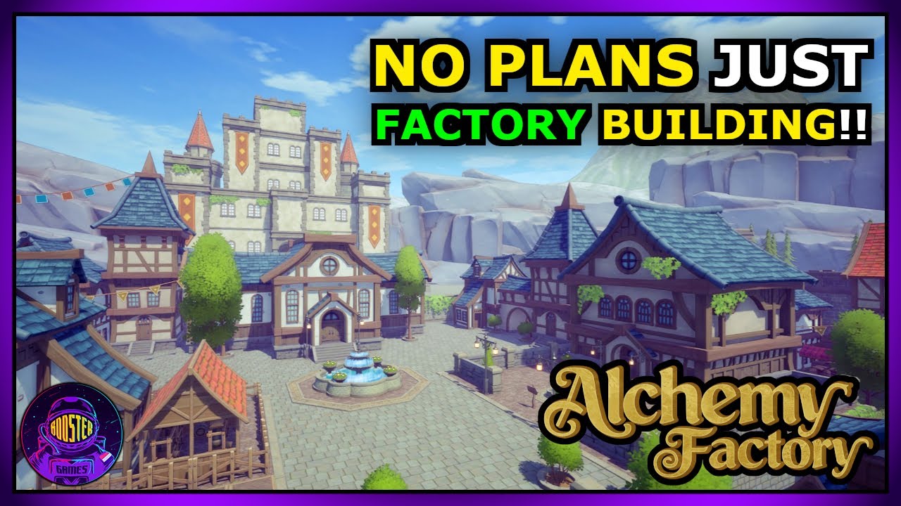 LIVE | Relaxed Factory Building - Optimization & Good Vibes - Alchemy Factory & Trader Sim Gameplay