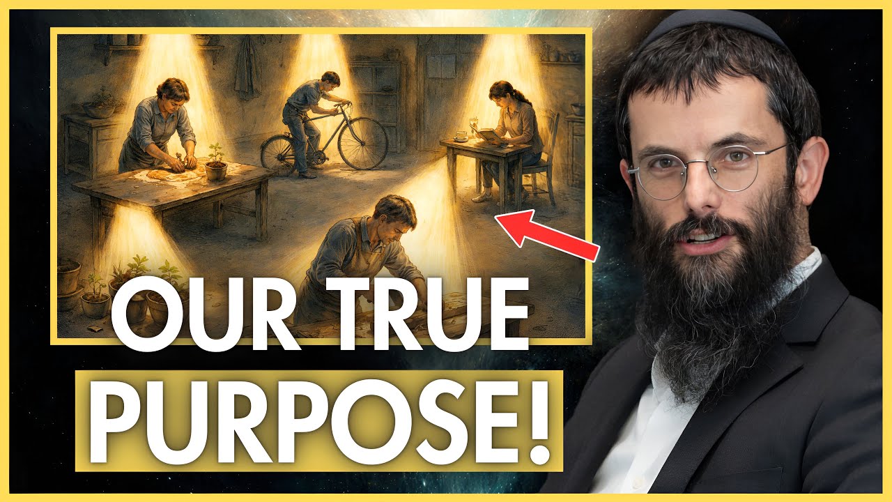 Rabbi Uncovers The Real Reason G-d Created This World