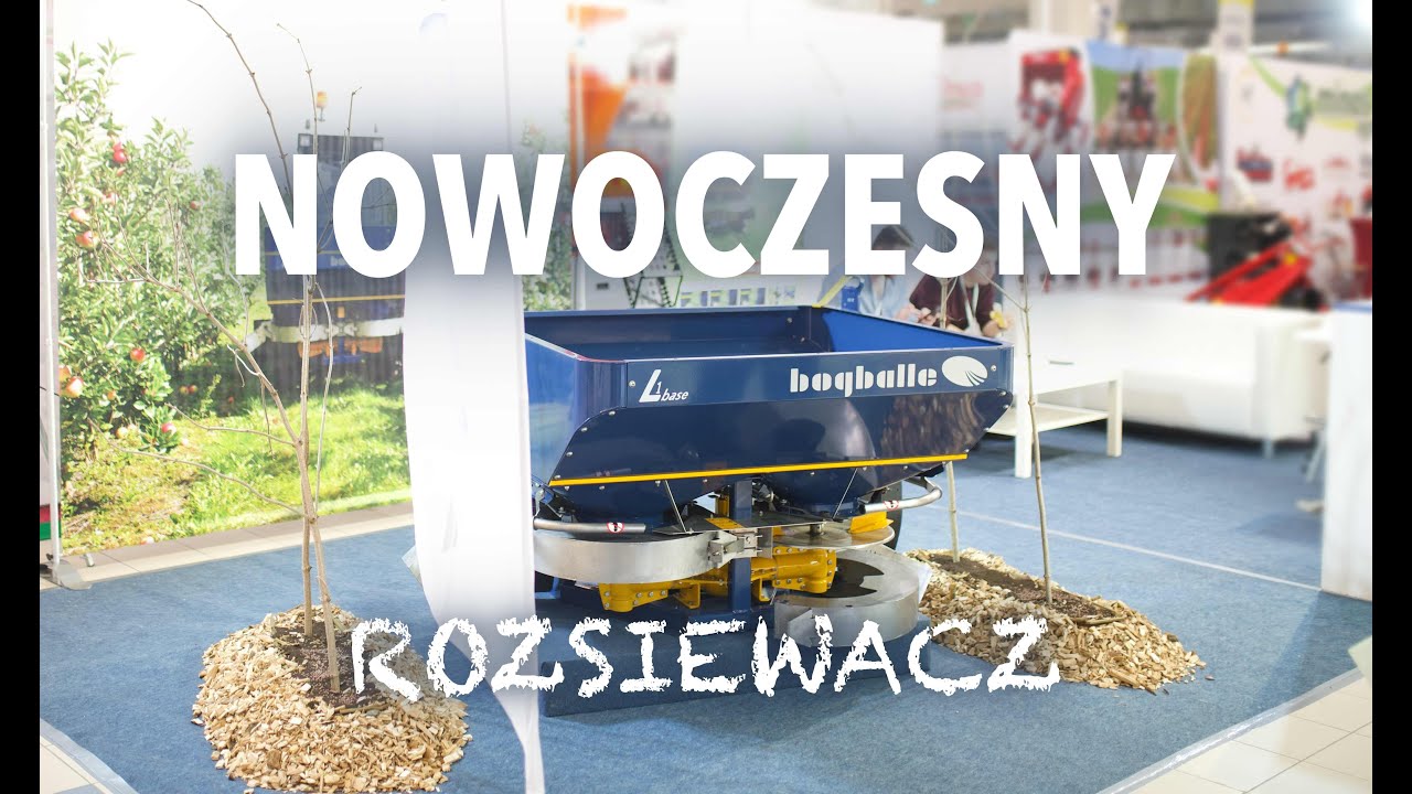 Nowoczesny rozsiewacz BOGBALLE