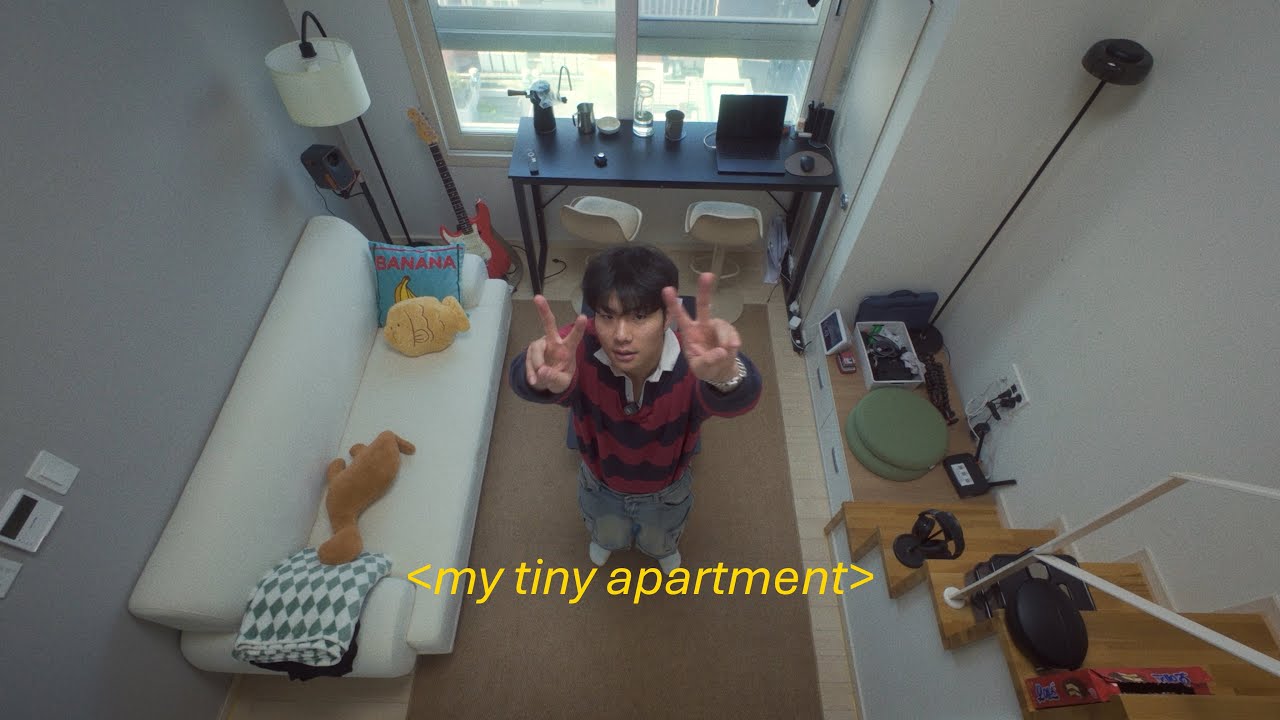 My Tiny Apartment; 180sqft Loft Style Apartment in Seoul