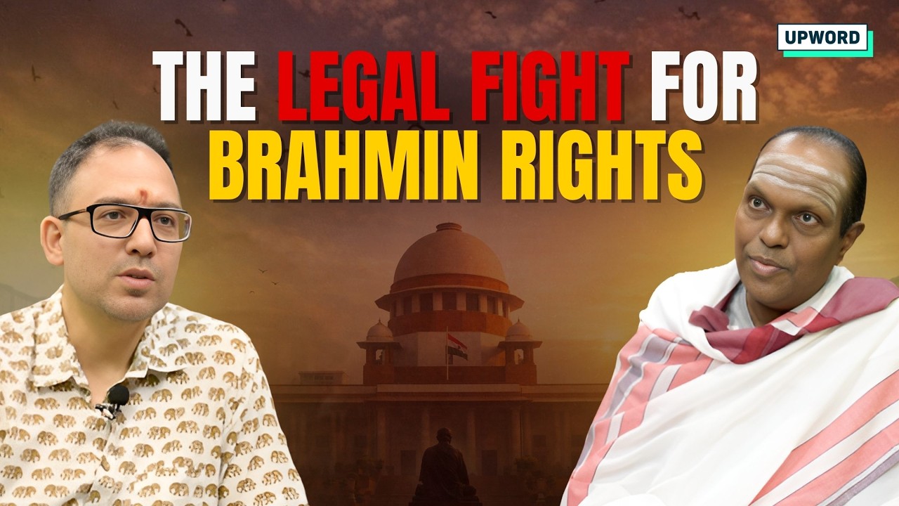 Upclose with Mahalingam Balaji | The Legal Fight on Caste Hate and Brahmin Rights | Ashish Dhar