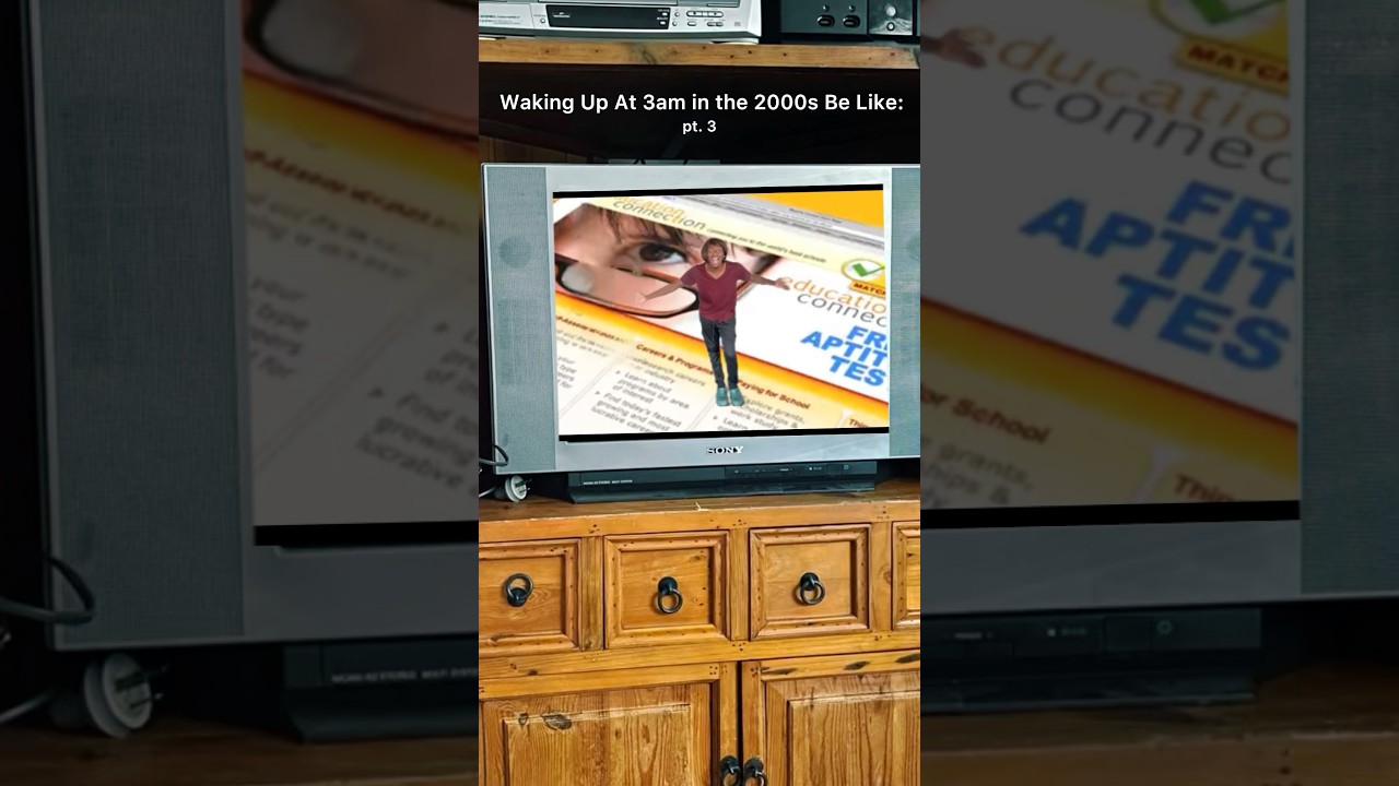 The Education Connection Commercial was ICONIC😂
