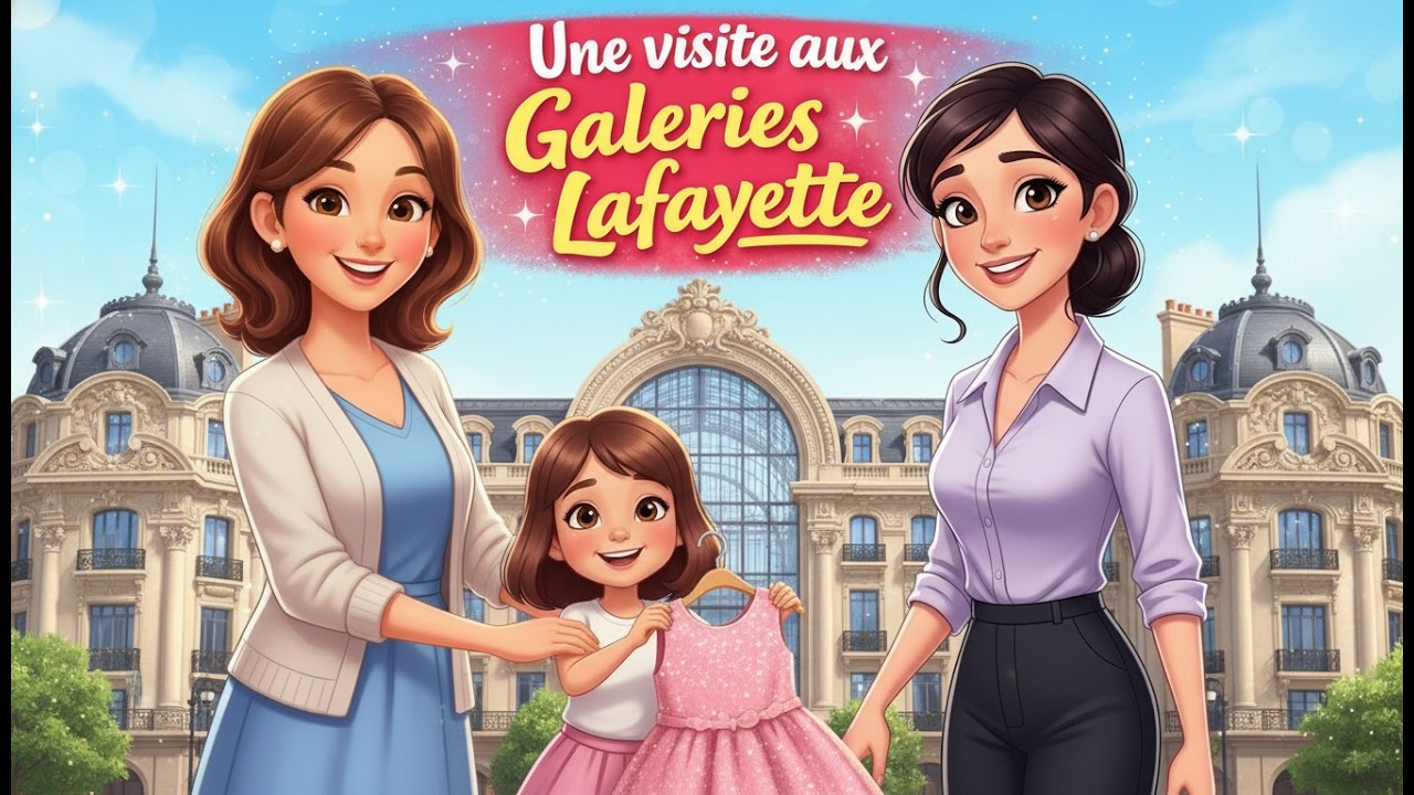 Une visite aux Galeries Lafayette