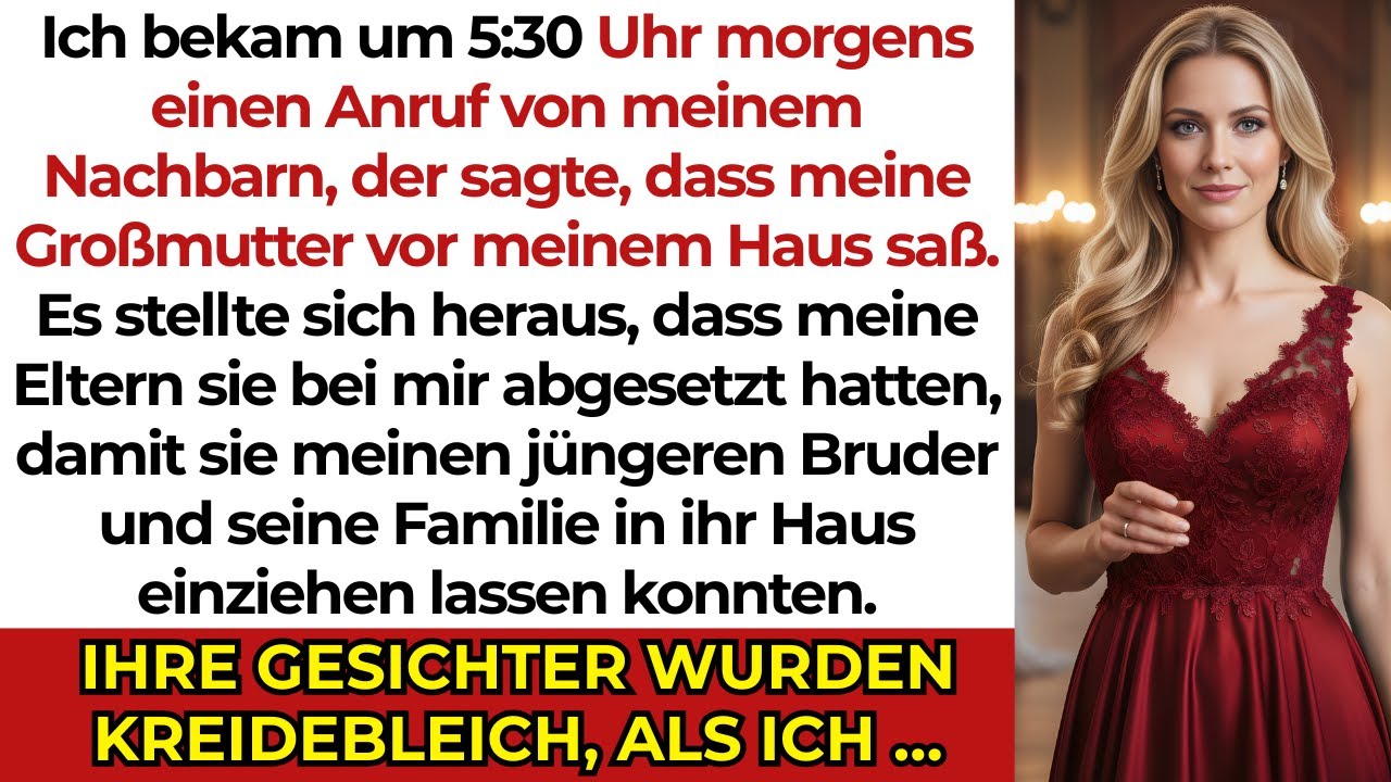Ich bekam einen Anruf von meinem Nachbarn, der sagte, dass meine Oma vor meinem Haus stand …
