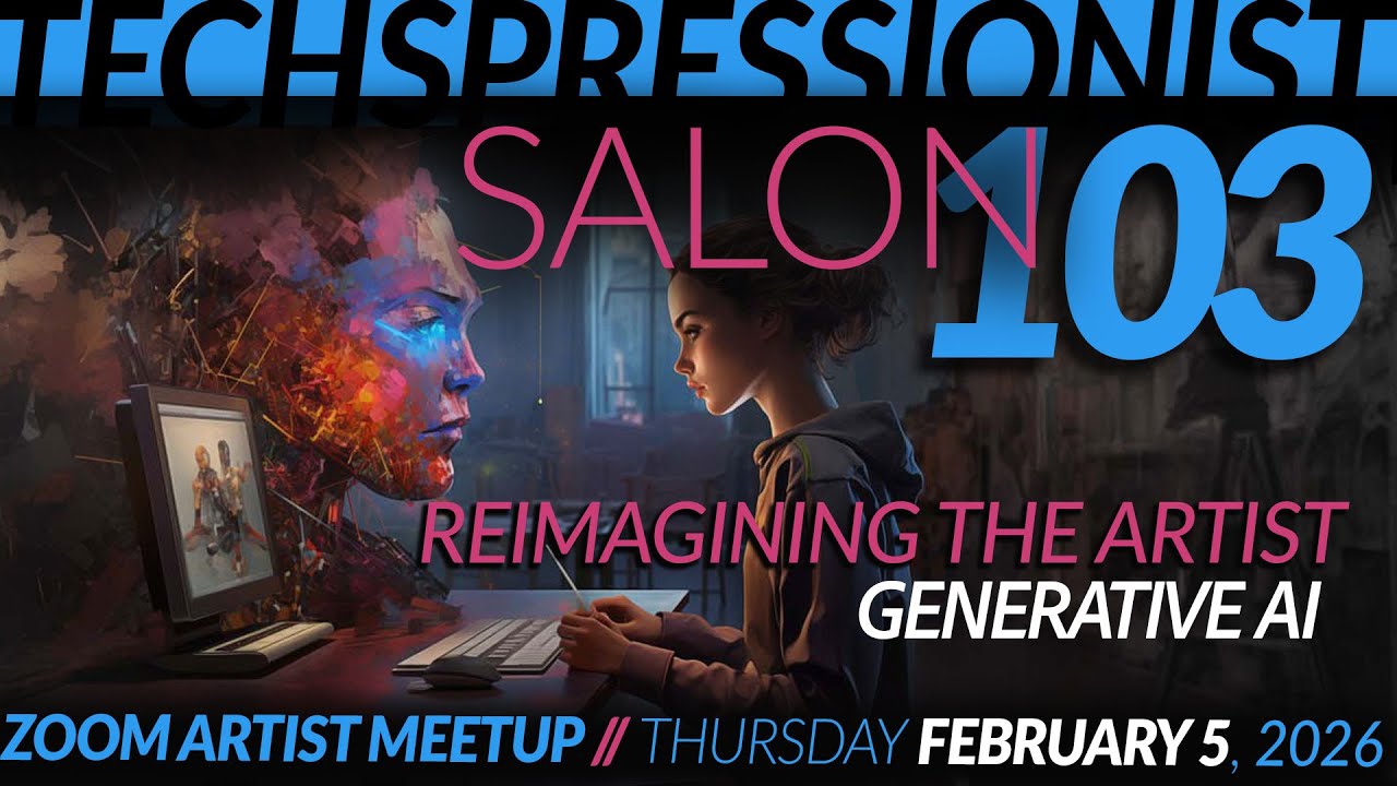 Techspressionist Salon 103: Reimagining the Artist // Generative AI