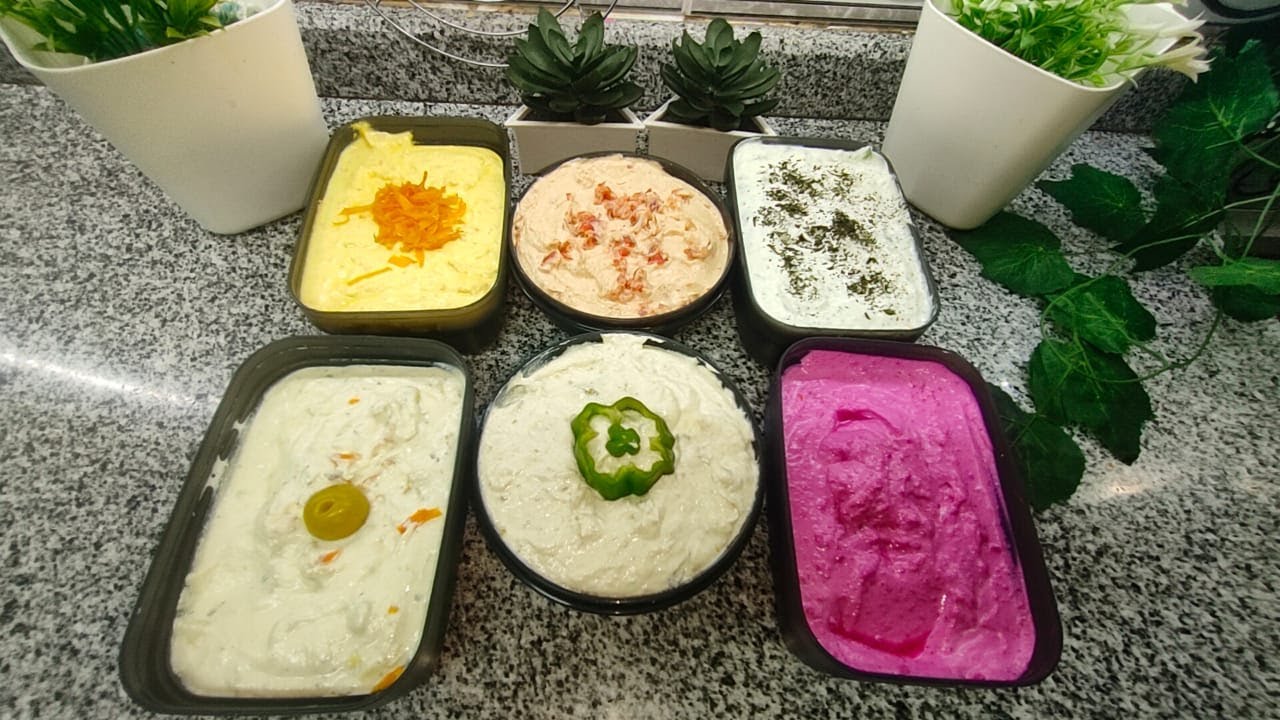 جبنة كريمي بخمس⁉️ أطعمة مختلفة 💯(جبنة كريمي مدخنة #جبنة كريمي بالخضار)
