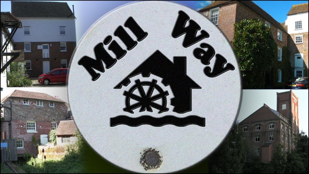 Mill Way Walk from Hythe Kent to Ashford Flour Water Mill and Willesborough Windmill