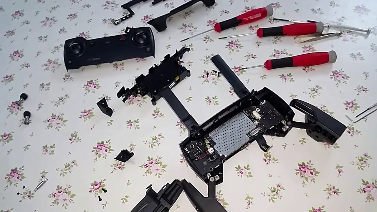Dji Mavic Air -[Itelite dbs]How to open controller and change the signal cables for range extenders