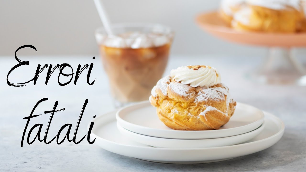 ECCO COSA SBAGLI! - Pasta Choux o Pasta Bignè