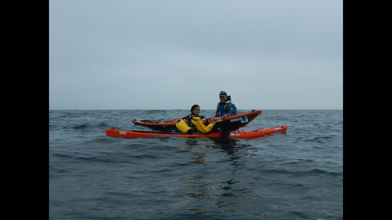 NORTHSEAKAYAK - Cleopatras Needle Flooded Sea Kayak Rescue