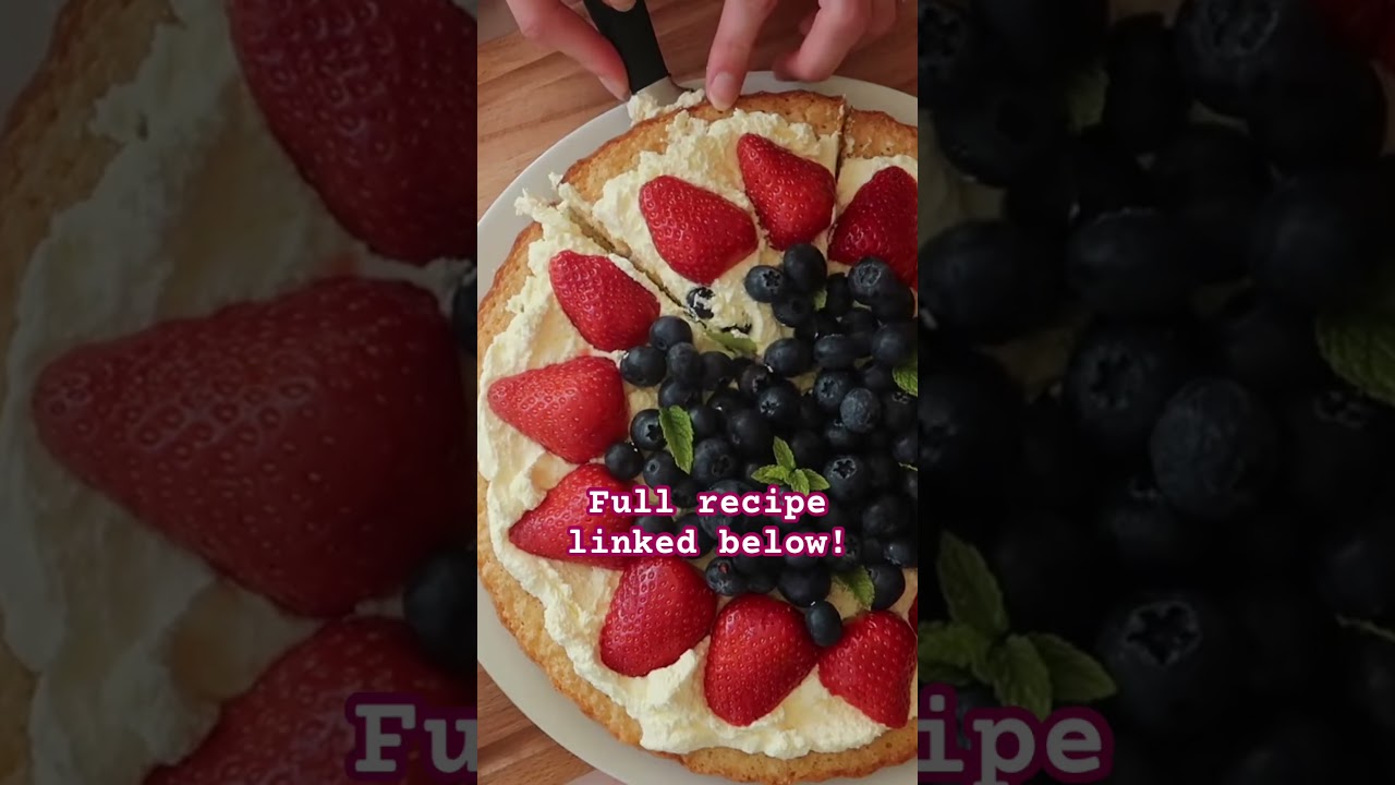 Irish fruit flan! Simple and summery!
