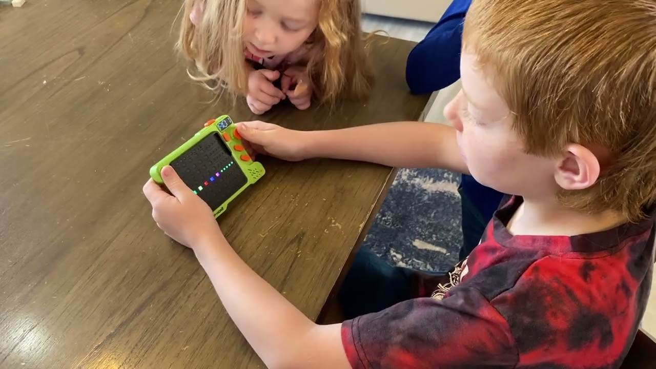 Checking out the Super Decoder Game for kids