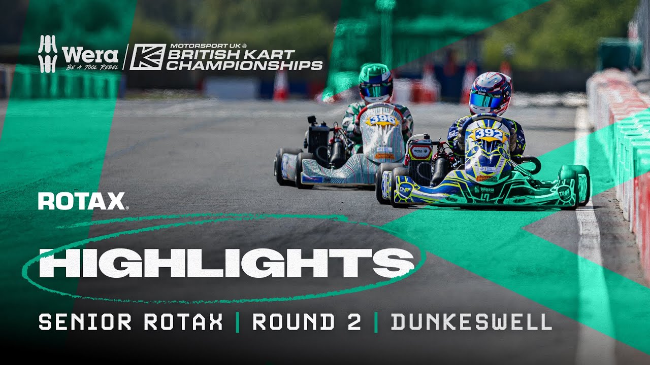 Bartle & Bishop battle Higgins & Hingely! HIGHLIGHTS Senior Rotax FINAL | Round 2 | Dunkeswell