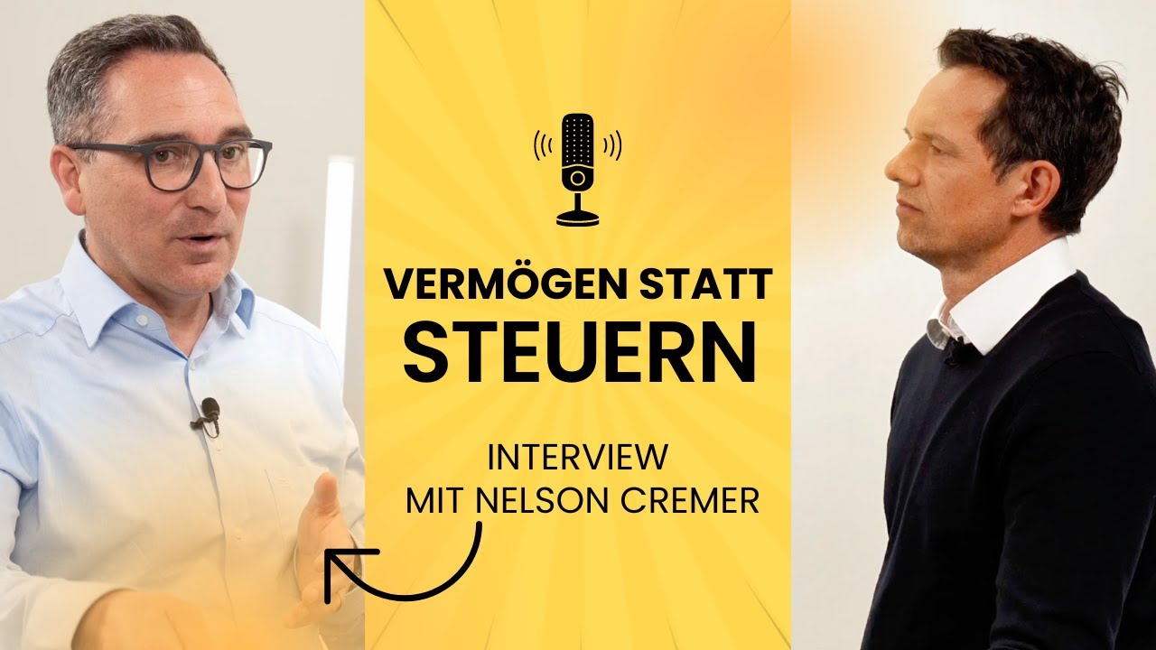 Aus Steuern Eigenkapital machen - Interview Steuerberater Nelson Cremers