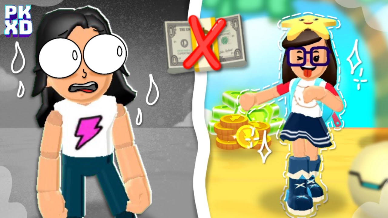 😱 GETTING RICH FOR FREE IN PK XD! (F2P #1)