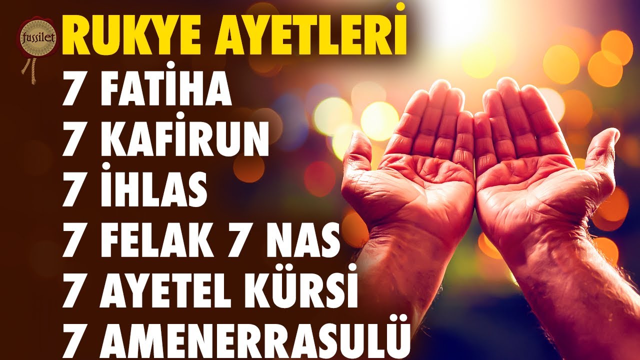 7 Fatiha 7 Ayetel Kürsi 7 Amenerrasulü 7 Kafirun 7 İhlas 7 Felak 7 Nas Kur'an Dinle | Ali Turan