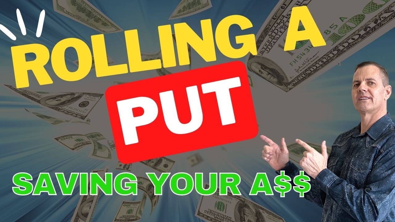Options Trading: How to Roll a Put Option!