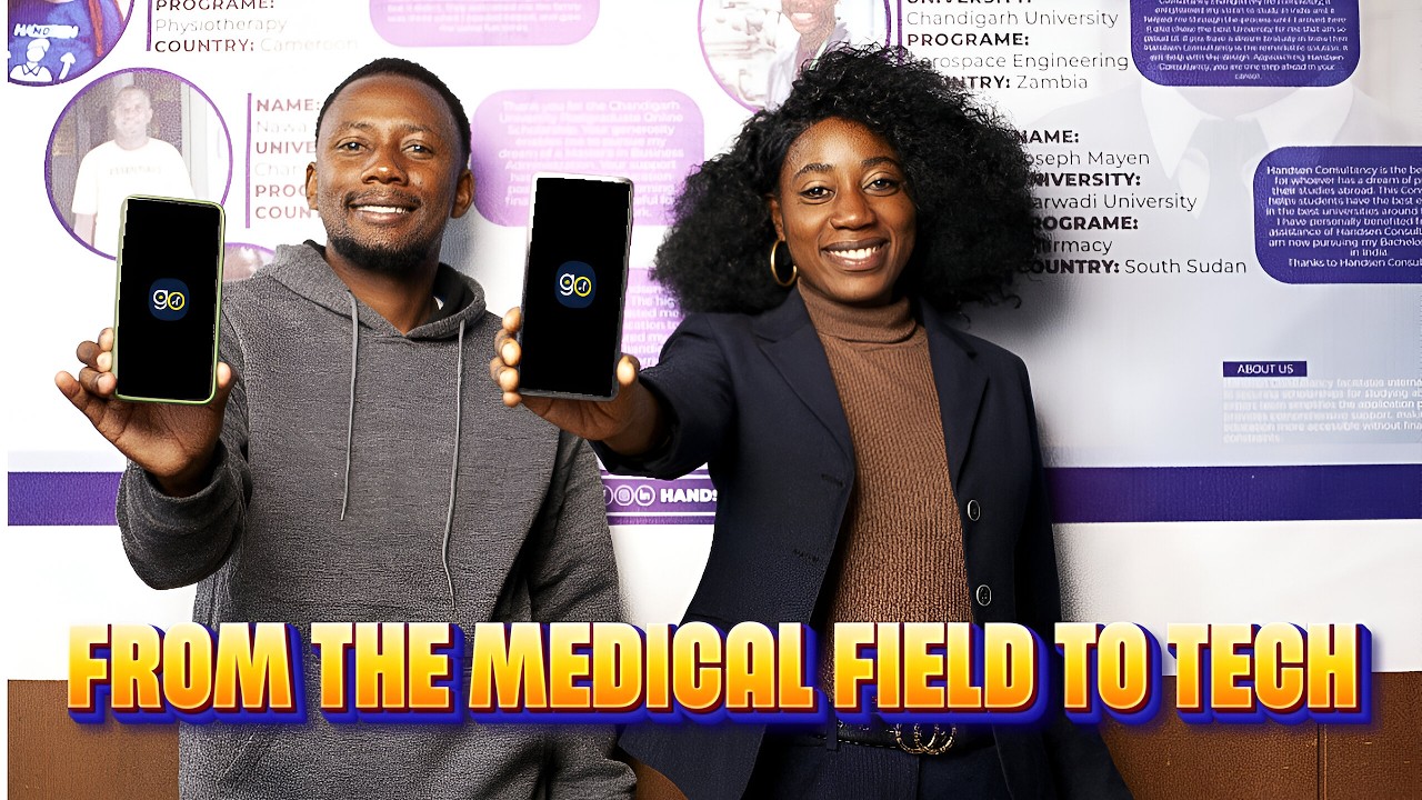 How a Zambian Medical Graduate started his own I T Company in Lusaka, Zambia