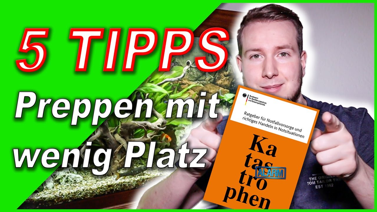 5 TIPPS für PREPPER mit wenig PLATZ 📌| Blackout | Krisenvorsorge | Prepper Einsteiger | Anfänger