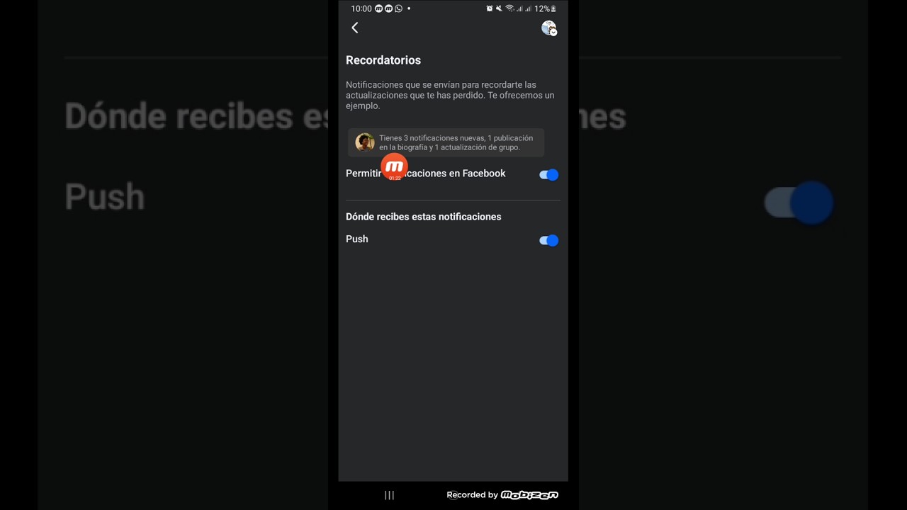 Como desactivar las notificaciones de recordatorios en Facebook- Tutorial