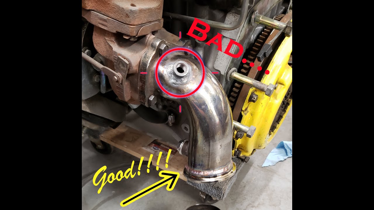 Modifying my turbo elbow for the SR20DET. custom machining was involved.