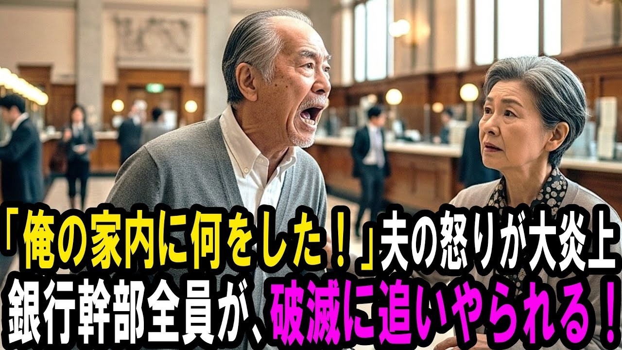 「俺の家内に何をした！」夫の怒りが大炎上し、銀行幹部たち会社ごと破滅に追いやられる！
