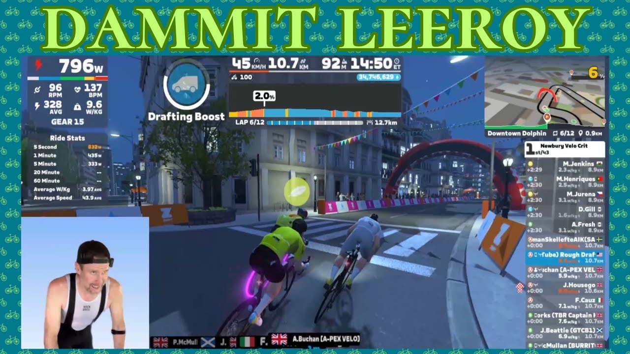 Лирой Дженкинс выиграл гонку Zwift... Сожалеете?