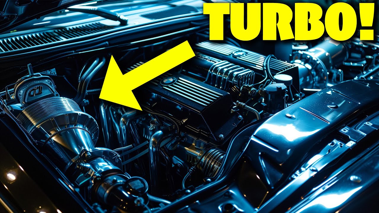 Idiot Fits Turbo to a BMW 733i E23.