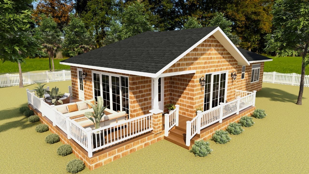 Studio 93 Presents: Small House Design with 3 Bedrooms-With Floor Plan
