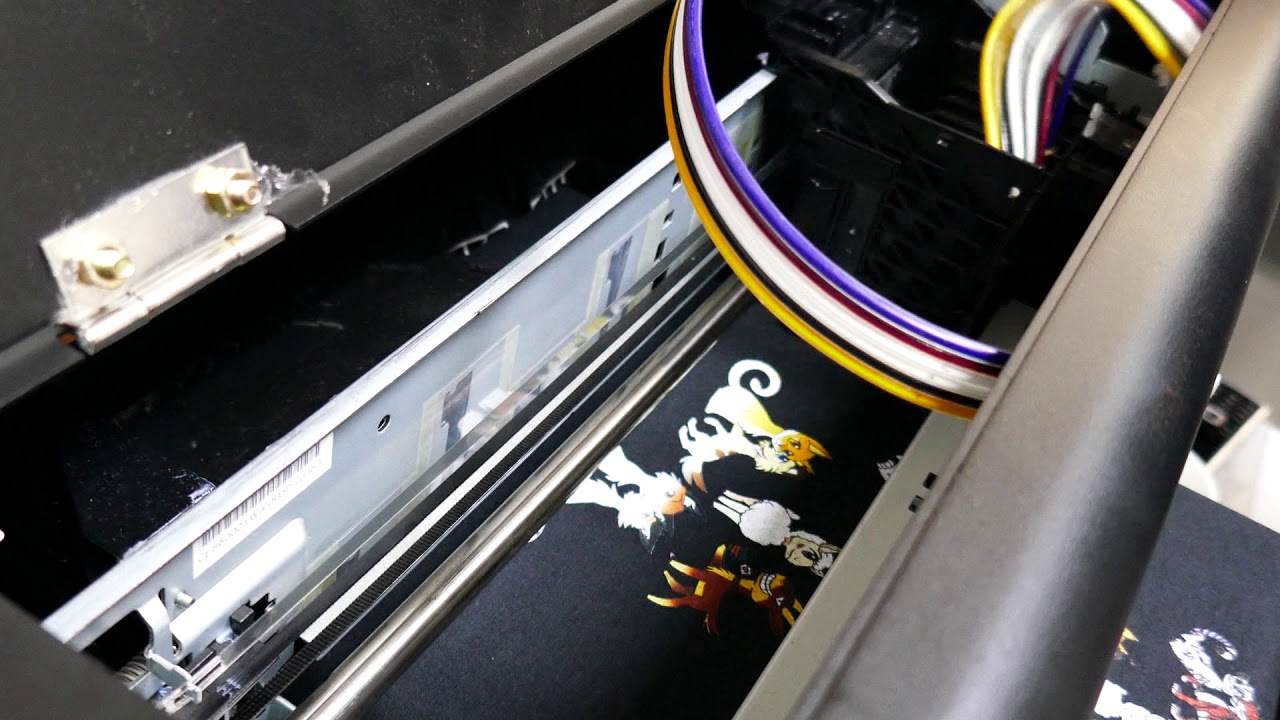 Fabriprint - Funcionamento da impressora DTG A4 FABRIJET