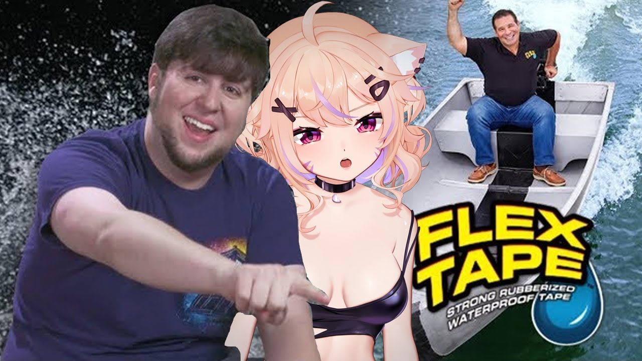 Waterproofing My Life With FLEX TAPE - JonTron React
