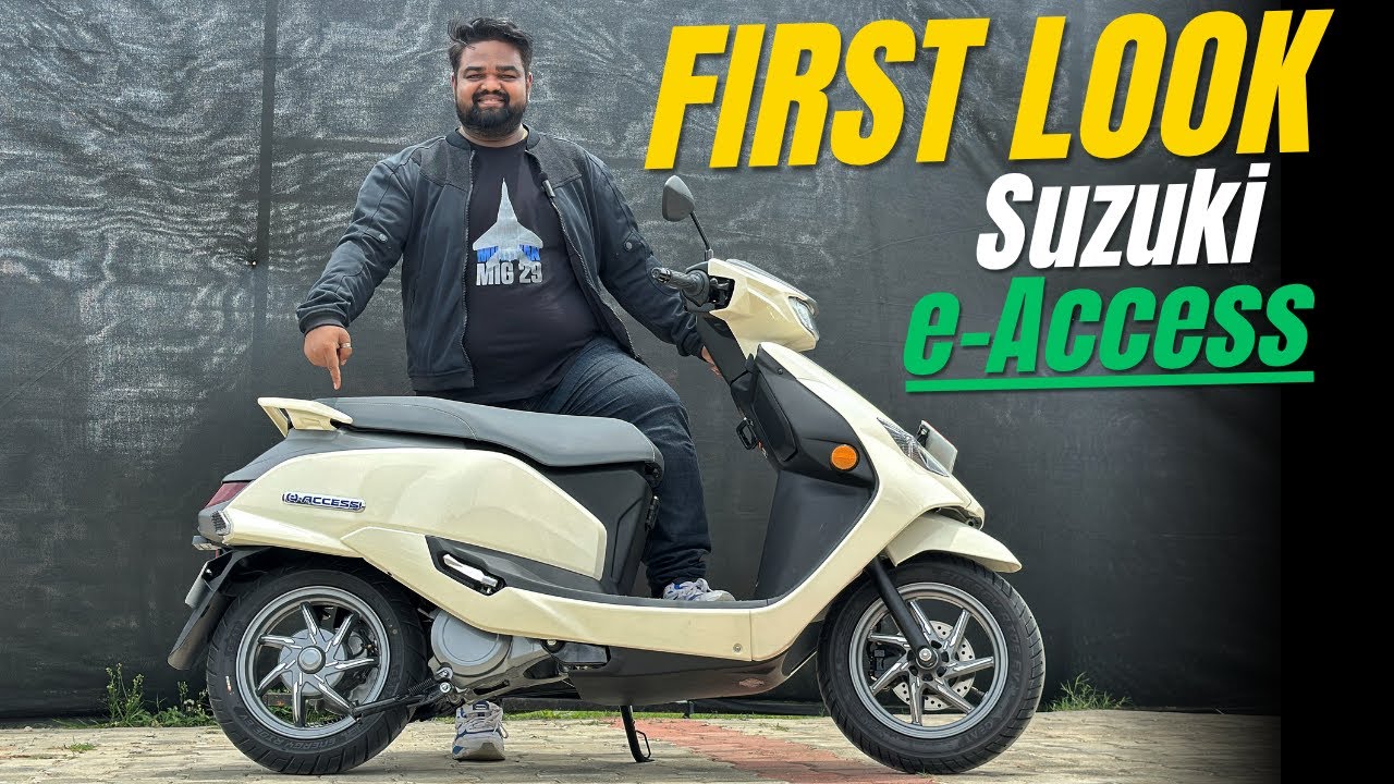 Suzuki e-Access First Look and Walkaround | Motoroids