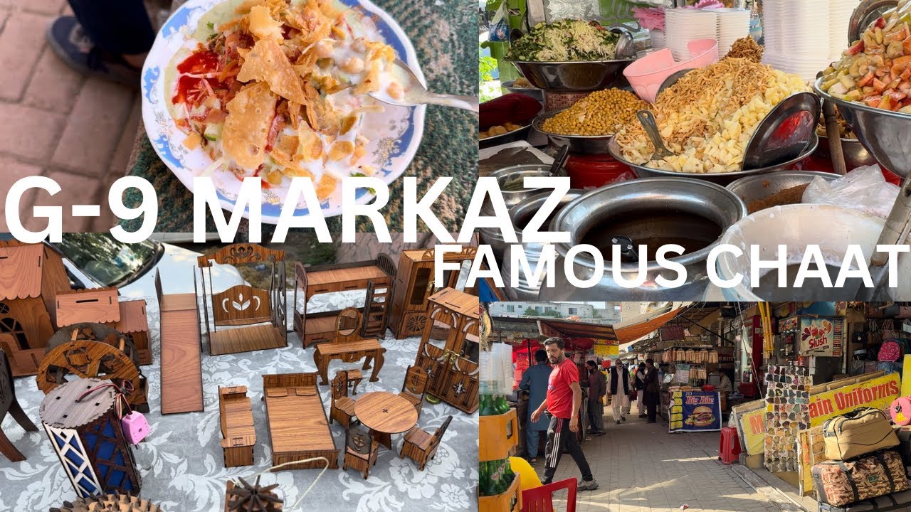 G-9 Markaz Islamabad | Famous chaat in G-9 Markaz Islamabad | Islamabad street food
