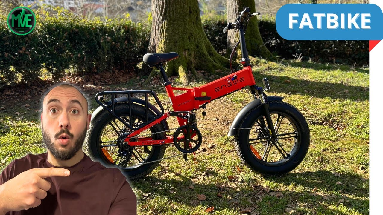 ENGWE ENGINE X : Le fat bike électrique pliant et homologué UE qui cache bien son jeu ?