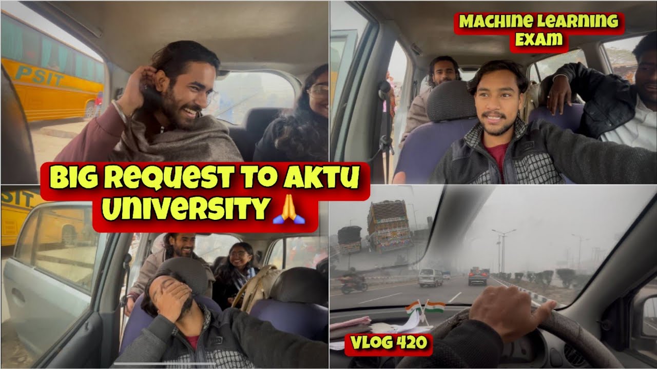 Большая просьба к AKTU Лакнау 🙏 | Экзамен по машинному обучению | 5 семестр бакалавриата 🤧