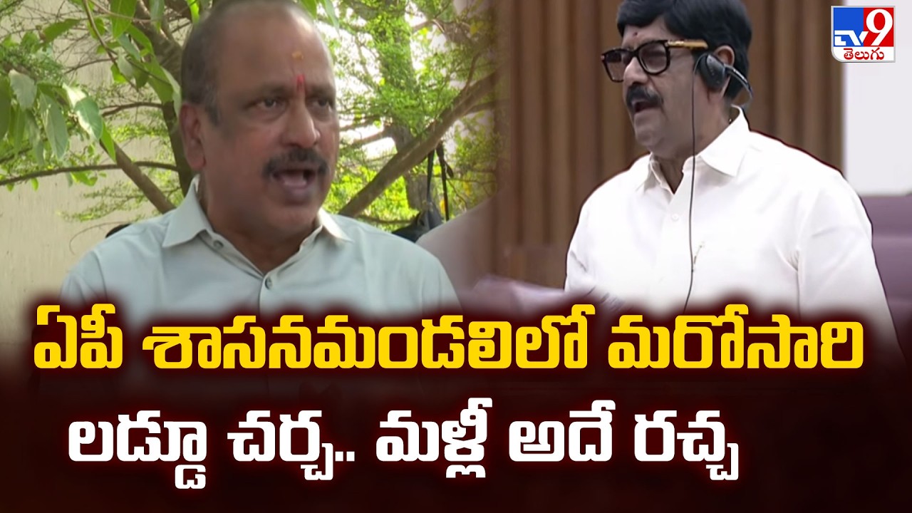 Chaos in AP Council: Fierce War of Words Over Tirumala Laddu Controversy - TV9