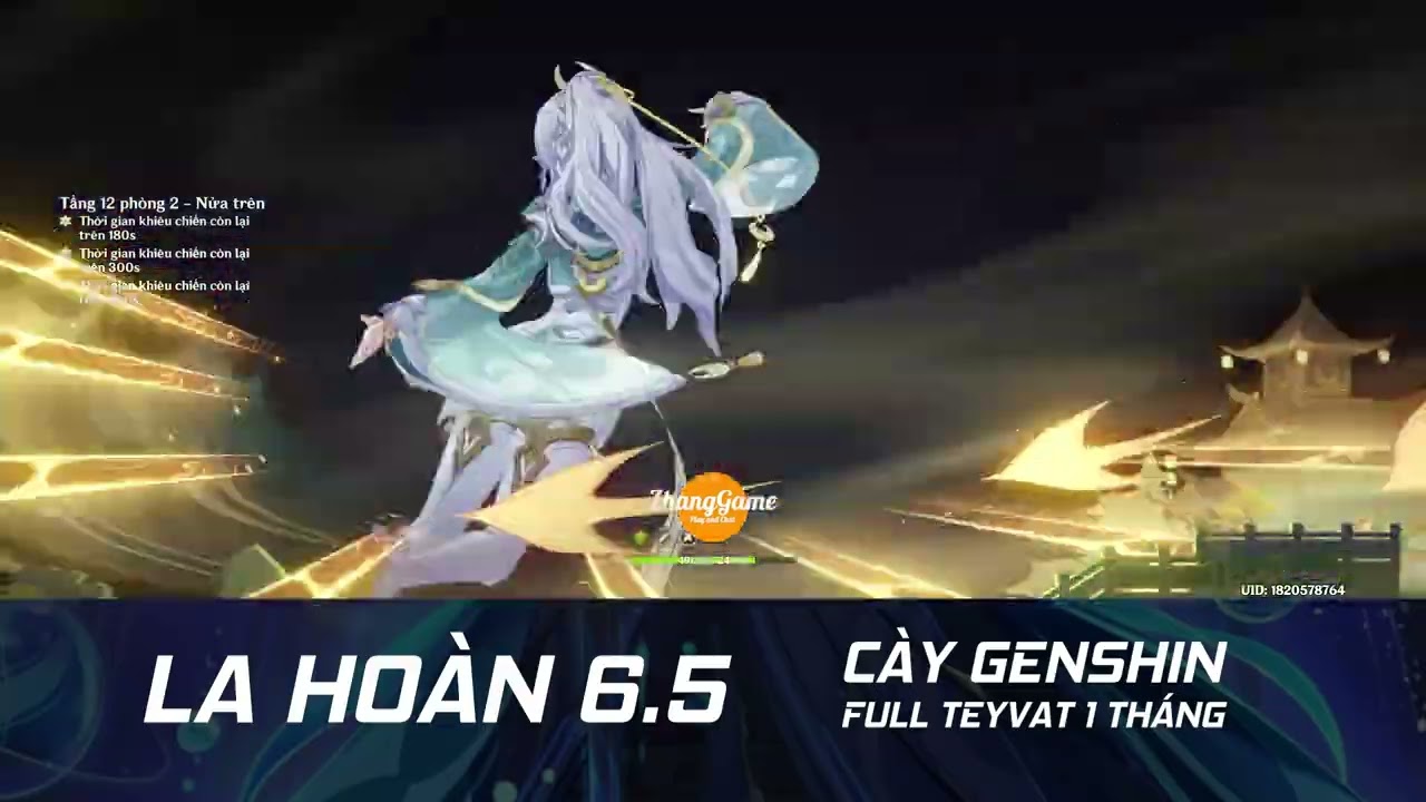 La hoàn 6.5 - Phá mech bằng char lỏ - ZhangGame - Genshin Impact