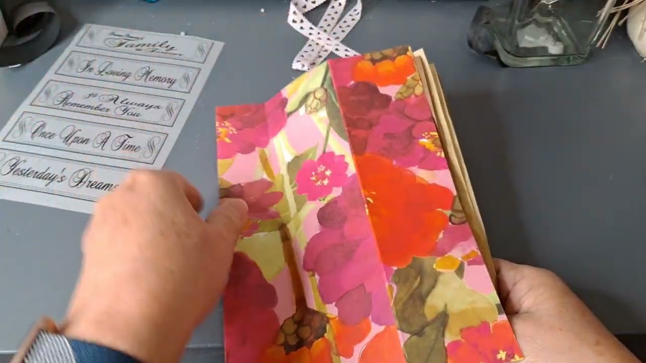 DIY: Junk Journal from paper bags Part 1- not perfect but a good start!