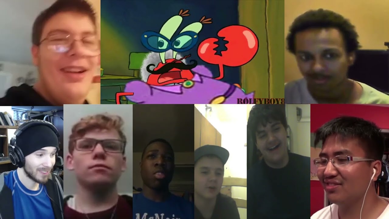 Youtube Poop: Maniacal Sponge kills Oyster Reaction Mashup