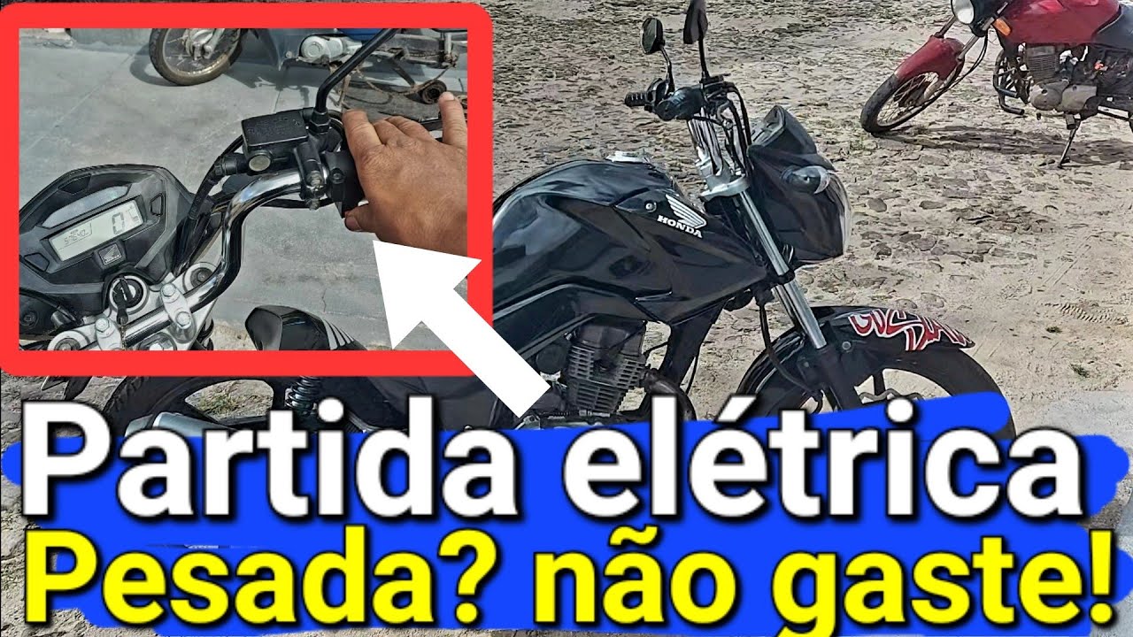 Moto demorando a dar partida não mexa na injeção